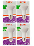 (4 Adet) Şavk 8W (54W) Sarı Işık (3000K) E27 Duylu (Kalın Duy) Led R63 Ampul
