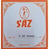​SAZ STC32 Saz Teli Düzine 0.32