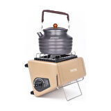 Orcamp Hota Portatif Soba Bej 4 Kartuşlu Set