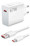 General Mobile GM 20 21 Plus 21 Pro Hızlı Şarj Aleti Type-C 67W