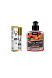 Erkeklere Özel Etkili Sprey + Çilek Aromalı Kayganlaştırıcı Masaj Yağı ve Yanında Sürpriz Hediyeli