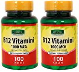 Vitapol Vitamin B12 Vitamini 1000 Mcg 2x100 Tablet  
