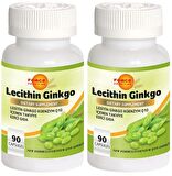 Lecithin Ginkgo Coenzyme Q10 2x90 Kapsül Lesitin Koenzim