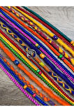 Rasta Mix Afrika Örgü Toka 16lı 50 Cm - Rengarenk