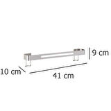 Saban Premium Plus Tekli Havlu Askısı – Parlak Paslanmaz Çelik, 40.5 cm