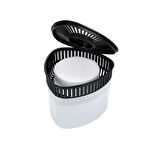 Beyaz, Naturel Kokusuz Üçgen Nem Alıcı Aparat - Koku ve Rutubet Gideirci 500Gr