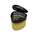 Sarı, Limon Kokulu Üçgen Nem Alıcı Aparat - Koku ve Rutubet Giderici 500Gr