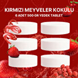 3 Adet 2x500 gr Nem Alıcı Rutubet Ve Küf Önleyici Yedek Tablet Kırmızı Meyve