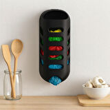 Plastik Poşet Saklama ve Düzenleme Kutusu Siyah