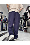 Keten Erkek Baggy Fit Kemerli Pantolon