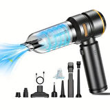 Ozmik ST-6693 A Plus Üflemeli Güçlü Vakum Ev Ofis Araç Süpürgesi 16000PA Güç-Numaratör Hediye