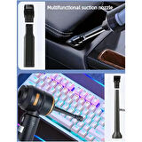 Ozmik ST-6693 A Plus Üflemeli Güçlü Vakum Ev Ofis Araç Süpürgesi 16000PA Güç-Numaratör Hediye