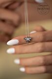 Swarovski Taşlı Yusufçuk Model Gümüş Zirconia Kolye