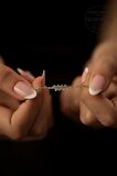 Swarovski Taşlı Dörtlü Baget Model Gümüş Zirconia Bileklik