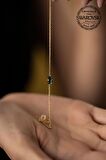Swarovski Taşlı Çubuk Model Rose Kaplama Gümüş Crystal Bileklik