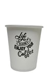 Enjoy Coffee Konseptli Tek Kullanımlık 7 Oz 50 Adet Karton Bardak