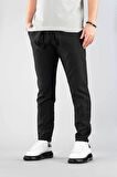 Erkek Jogger Pantolon Beli Lastikli İpli Pamuklu Rahat Boyfriend Pantolon