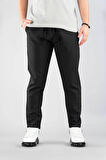 Erkek Jogger Pantolon Beli Lastikli İpli Pamuklu Rahat Boyfriend Pantolon