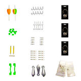 Hızlı Balık 70 Parça Hazır olta seti  210 cm