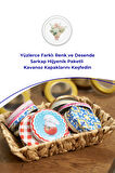 Hijyenik Paketli 10 adet Kavanoz Kapağı – Yeşil Buket – 82 mm