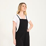 Günlük Askılı Bol Kesim Yazlık Kadın Tulum