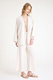 Keten Kadın Salaş Kimono İkili Takim