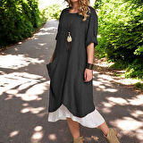 Yazlık Keten Kadın Elbise