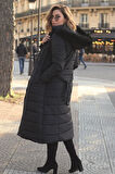 Günlük Kışlık Tam Boy Kadın Şişme Mont