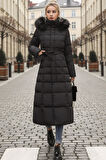 Günlük Kışlık Tam Boy Kadın Şişme Mont