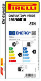 PİRELLİ 195/55R16 87H CİNTURATO P1 YAZ LASTİĞİ ÜRETİM YILI:2025