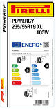 PİRELLİ 235/55R19 105W XL POWERGY YAZ LASTİĞİ ÜRETİM YILI:2025
