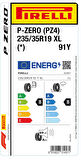 PİRELLİ 235/35R19 91Y XL * P ZERO YAZ LASTİGİ ÜRETİM YILI:2023