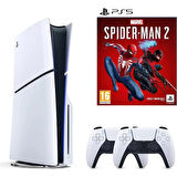 Sony Playstation 5 Slim CD'Lİ+ 2.Dualsense + PS5 Spider Man 2