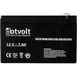 DOTVOLT 12v 7amper SC7-12 Kuru Tip Alarm Aküsü