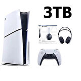 Playstation 5 Slim Cd Edition 3TB +3D Plus Kulaklık