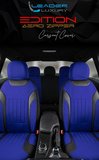 Peugeot 205 Tay Tüyü Oto Koltuk Kılıfı Fermuarlı Ön Arka Set Mavi Edition