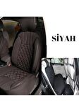 Kia Sorento Yeni Uyumlu Lüks Oto Koltuk Minderi Ön Arka Set Siyah 