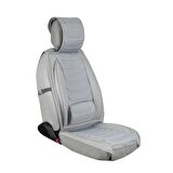 
Hyundai İ10 Uyumlu Lüx Deri Oto Koltuk Kılıfı Ön Arka Set Füme SC