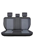 
Renault Megane 3 Uyumlu Lüx Deri Oto Koltuk Kılıfı Ön Arka Set Füme Elit Series