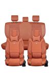
Hyundai Matrix Uyumlu Lüx Deri Oto Koltuk Kılıfı Ön Arka Set Tarçın Elit Series