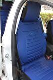 
Volvo 740 Uyumlu Lüks Oto Koltuk Minderi Ön Arka Set Mavi