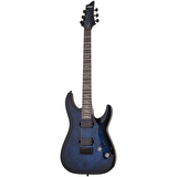 Schecter Omen Elite-6 Elektro Gitar (See Thru Blue Burst)