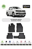 VOLKSWAGEN AMAROK İÇİN UYUMLU 3D HAVUZLU OTO PASPAS
