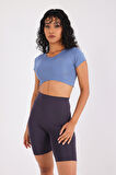 Scorp Cute Kadın Spor Büstiyer Mavi