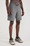 Scorp Edge Erkek Cepli Günlük Şort Gri
