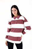 Scorp Luxe Kadın Casual Sweatshirt Bordo