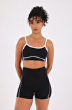 Scorp Omni Kadın Spor Biker Tayt Siyah