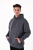 Scorp Origin Erkek Hoodie Sweatshirt Antrasit