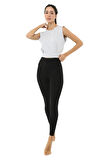 Scorp Spica Kadın Crop Atlet Kar Melange