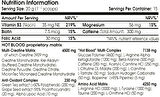 SCITEC Hot Blood Hardcore Preworkout 375 GRAM